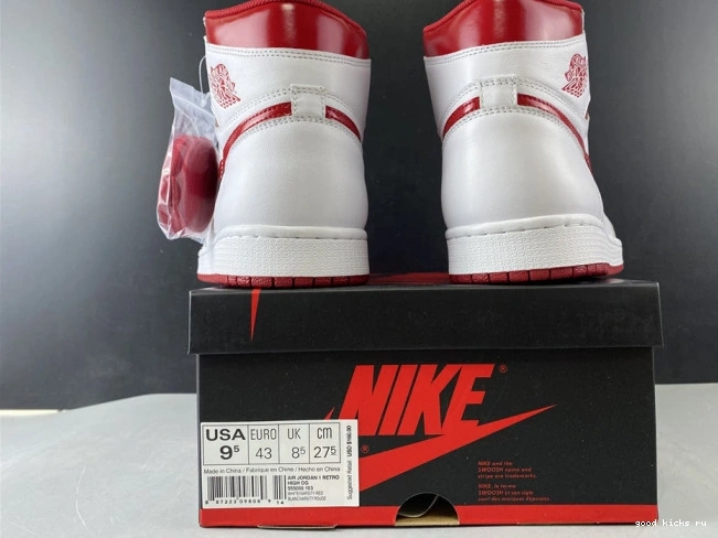 Air 555088-103 Red 1 Retro (2017) Metallic Jordan 0713